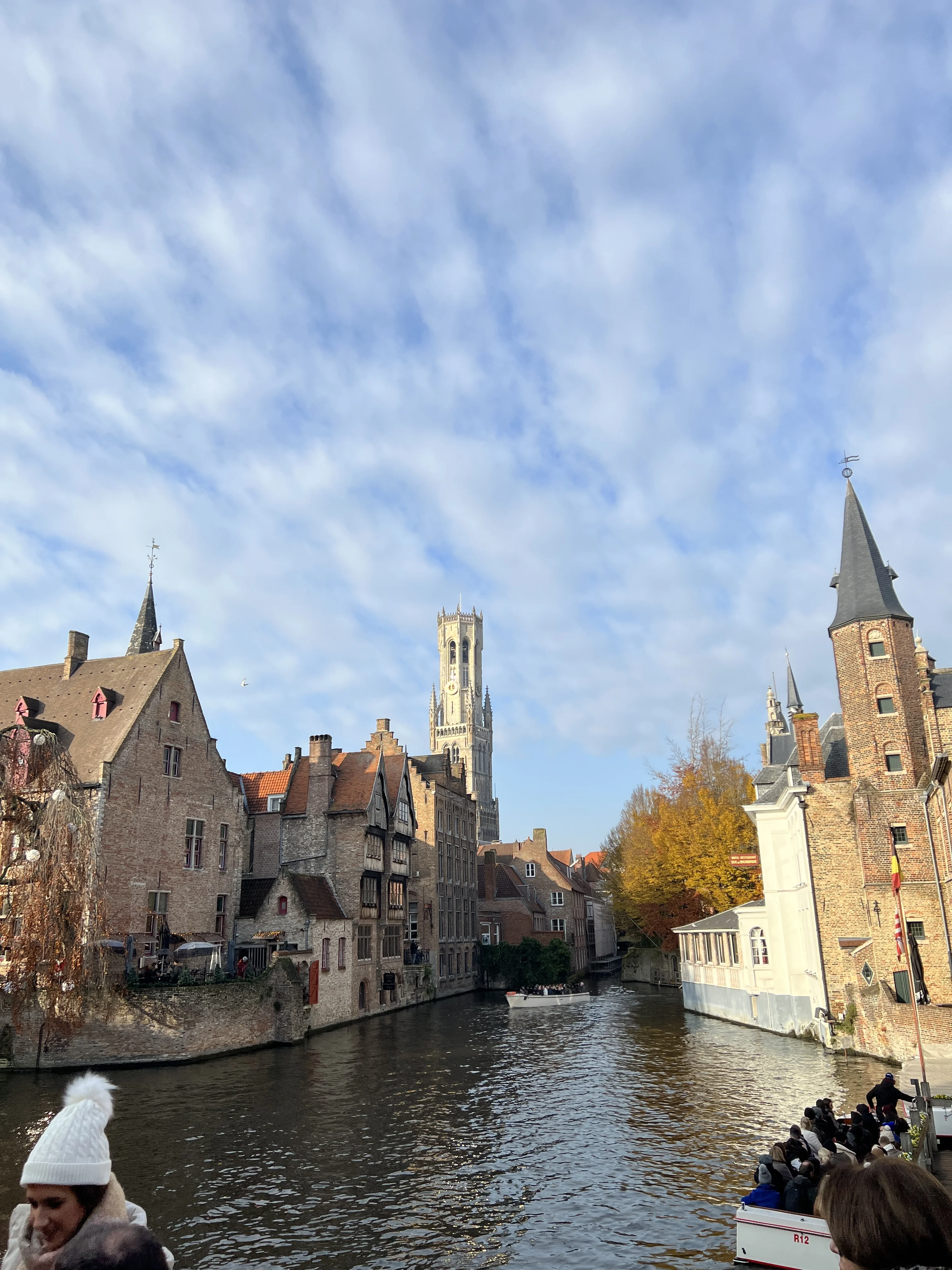 The church towering over the city