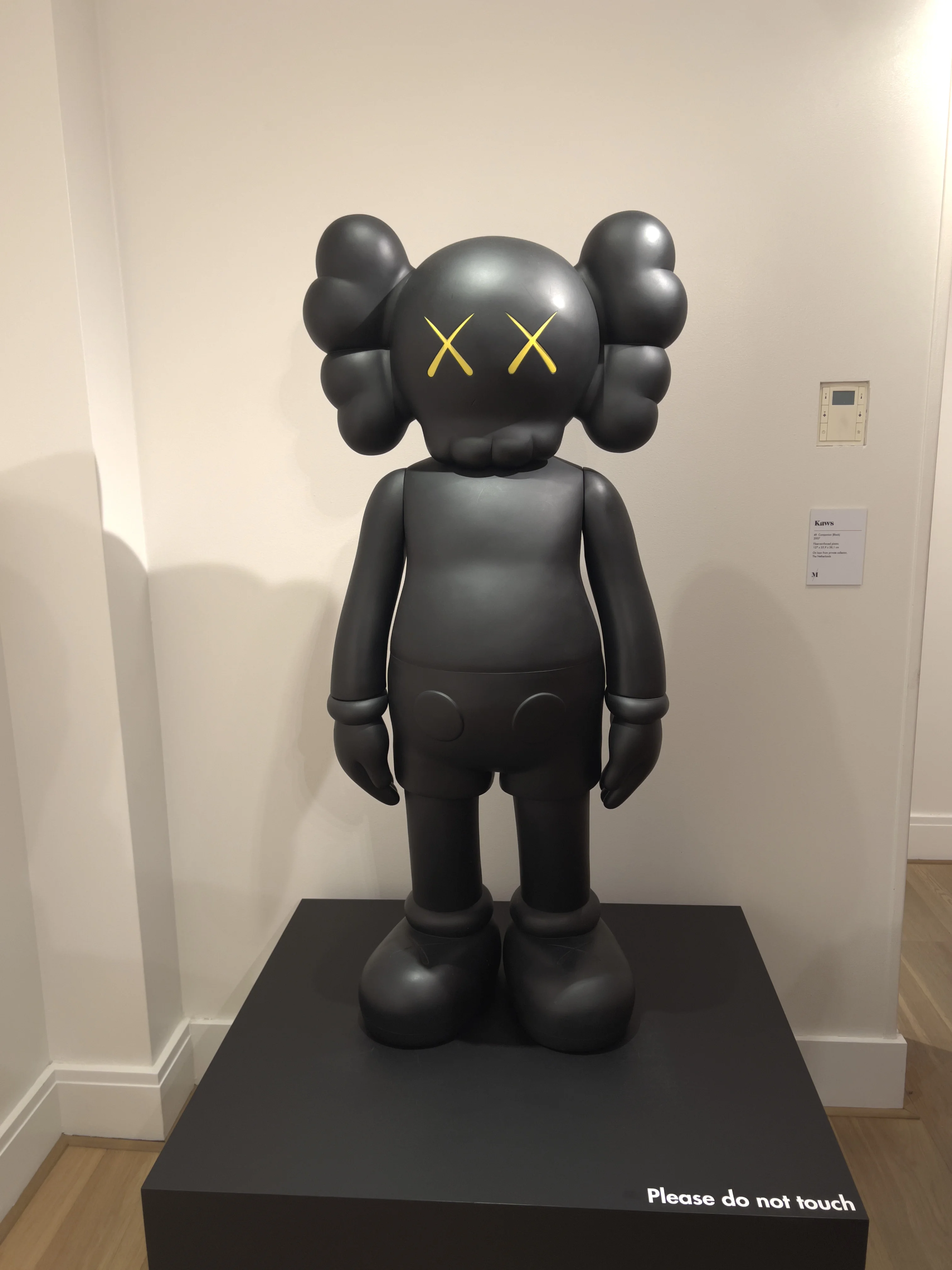 KAWS statue at the Moco Museum