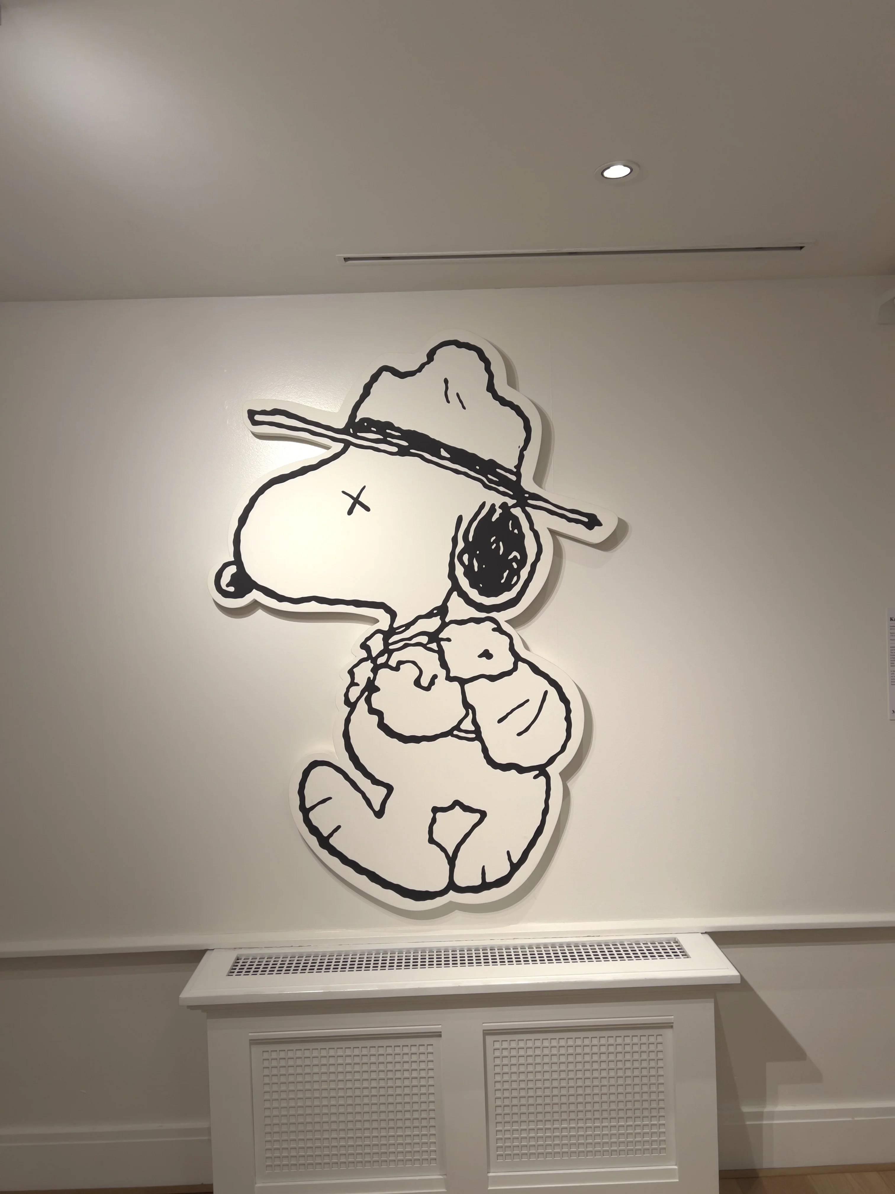 Moco Museum installation detail