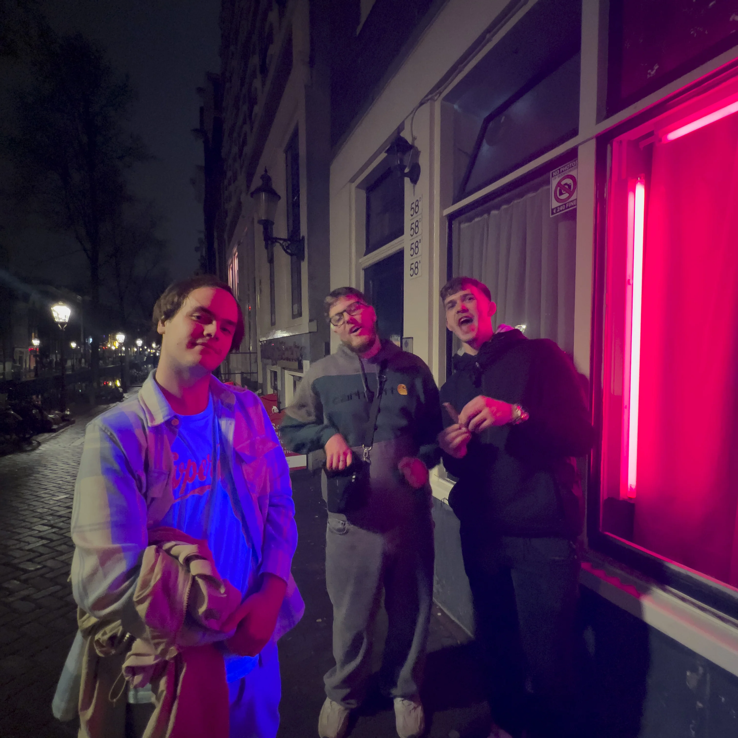 Late night chaos at 3am in Amsterdam